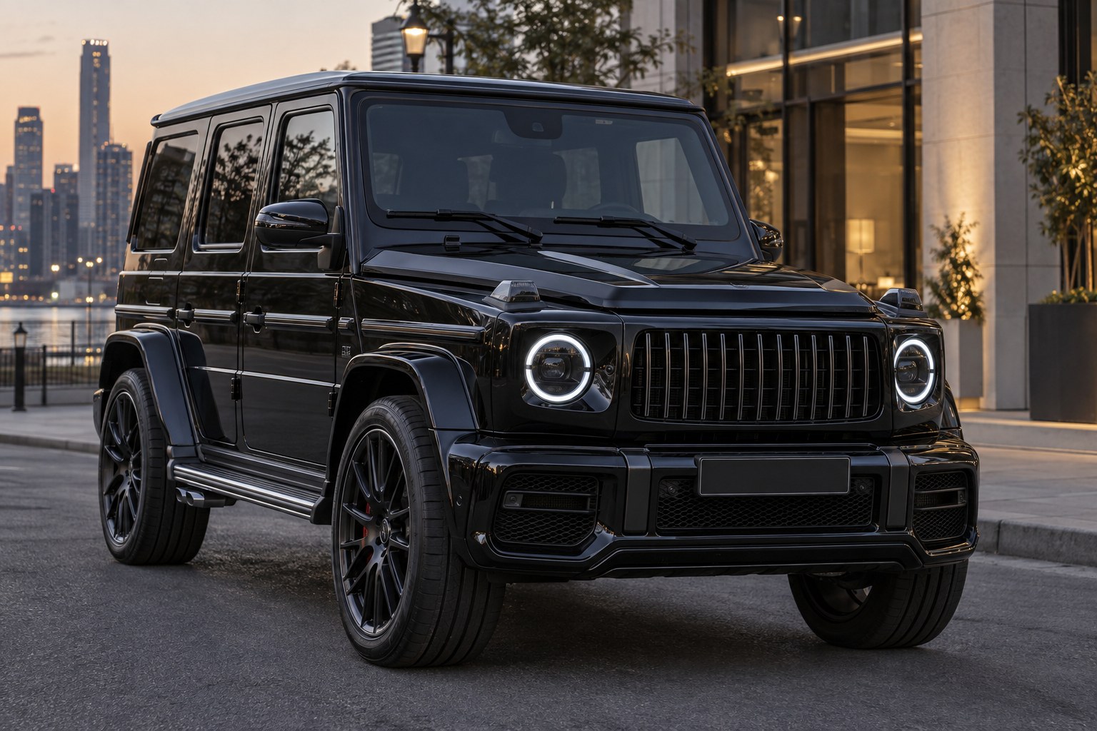 Mercedes G-Class W463 w stylu G63 2018+: co da się zamontować – zderzaki, lampy, lusterka