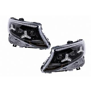 Przednie reflektory OEM LED 2026 Black (do Vito, 2 szt.) Mercedes Vito/V-class W447 2014-