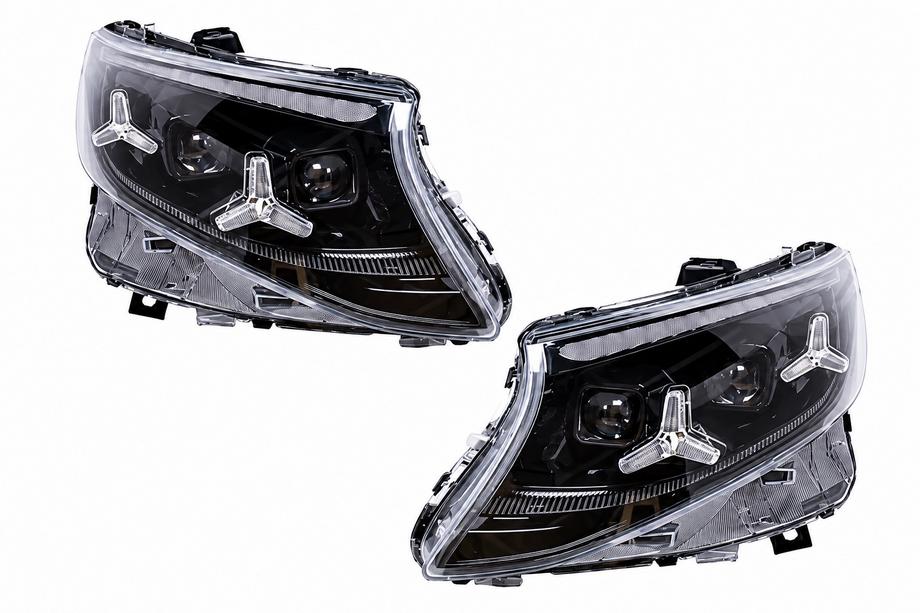 Mercedes Vito/V-class W447 2014- Przednie reflektory OEM LED 2026 Black (do Vito, 2 szt.) Zdjęcia 14