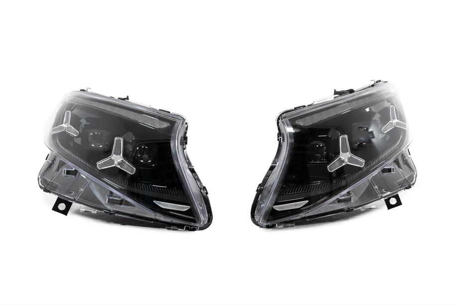 Mercedes Vito/V-class W447 2014- Przednie reflektory OEM LED 2026 Black (do Vito, 2 szt.) Zdjęcia 2