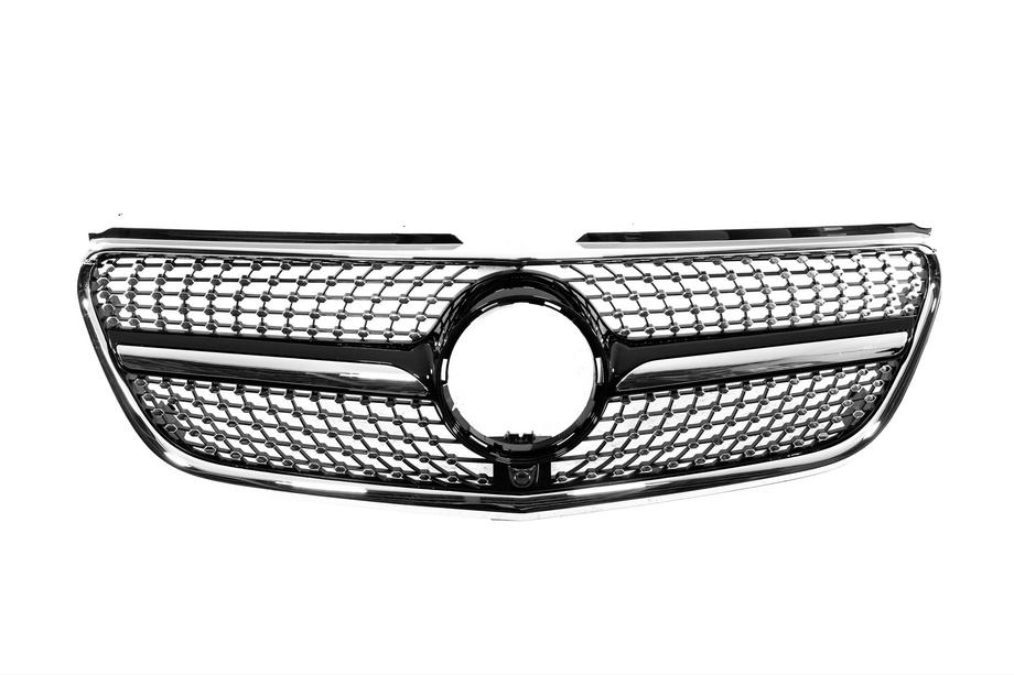 Mercedes Vito/V-class W447 2014- Przedni grill Diamond Black (2014-2023 do Vito W447) Image