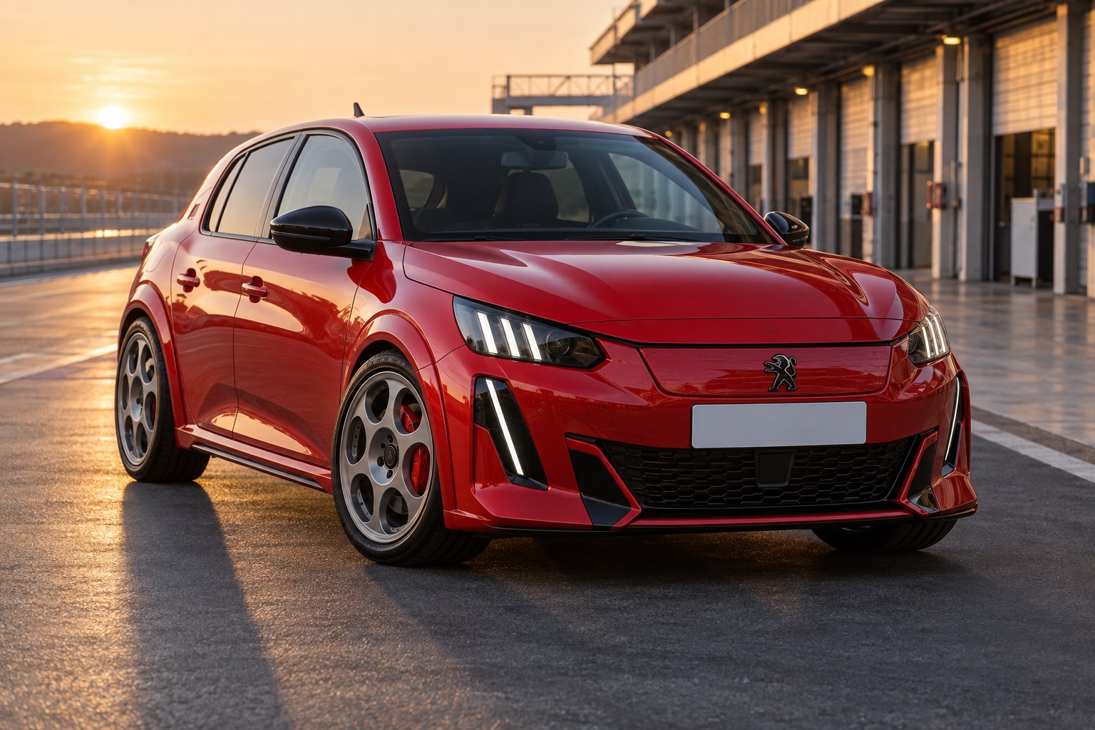 Peugeot E-208 GTi: pierwszy elektryczny GTi Peugeota – 281 к.с., mechanizm różnicowy o ograniczonym poślizgu, pierwsze dostawy jesienią