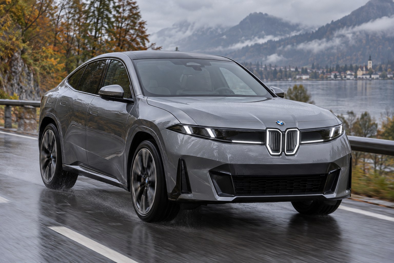 BMW iX4 (2027): elektryczne coupé-SUV Neue Klasse, zasięg do 828 km i produkcja w Debreczynie