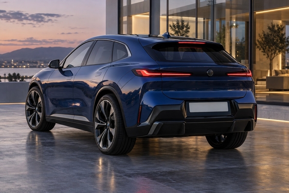 BMW iX4 (2027): elektryczne coupé-SUV Neue Klasse, zasięg do 828 km i produkcja w Debreczynie