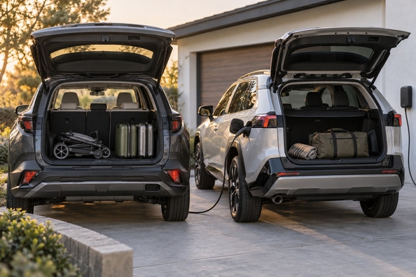 Hyundai Tucson NX5 czy Toyota RAV4 2026: który rodzinny crossover wybrać Zdjęcie 1