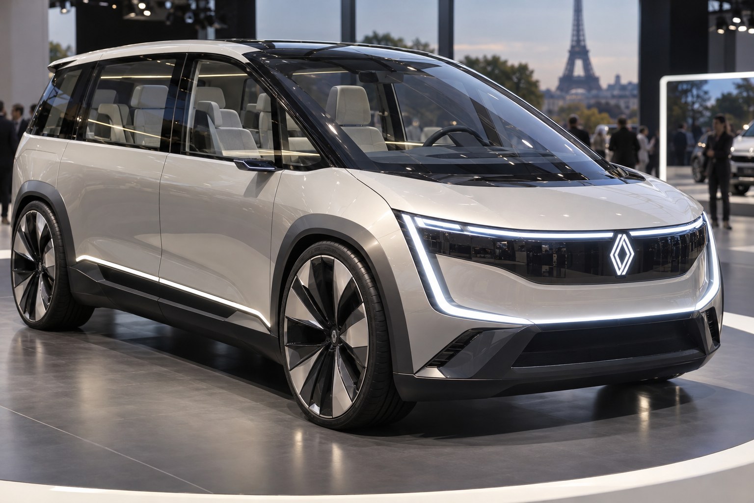 Renault E-Space Concept: elektryczny minivan w hołdzie Espace 1984 – co pokazano w Paryżu