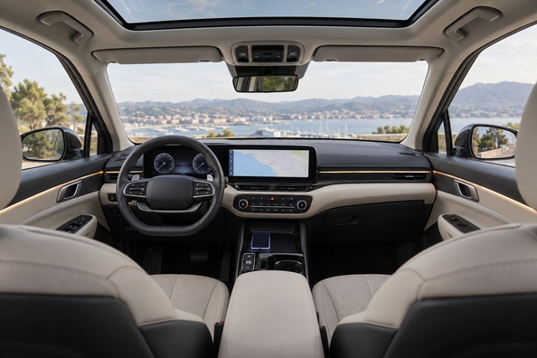 Nowy Hyundai Bayon 2. generacji: Paryż, wymiary, hybryda 1.6, wnętrze