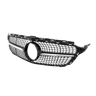 Przedni grill Diamond Black (do Avantgarde/AMG-Line/C43 AMG) Mercedes C-class W205 2014-2021 zdjęcia 2