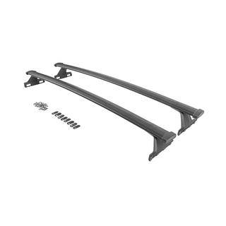 Belki poprzeczne bagażnika czarne na zintegrowane relingi OEM (Aluminium) zdjęcia 2