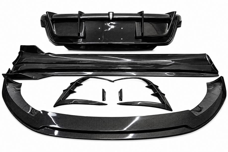 Tesla Model Y 2020- Zestaw body kitu Carbon Aerokit (dla 2025+) Zdjęcia 3