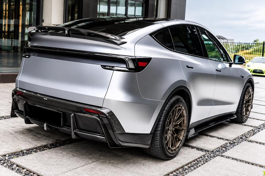 Tesla Model Y 2020- Zestaw body kitu Carbon Aerokit (dla 2025+) Zdjęcia 2