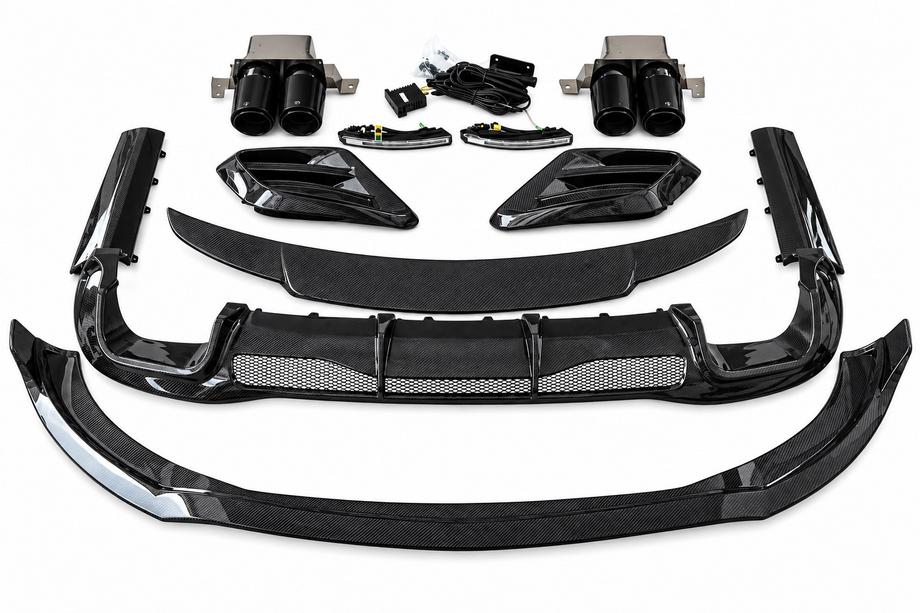 Mercedes S-class W223 2020- Zestaw body kit BRB Carbon (do AMG-Line) Zdjęcia 4