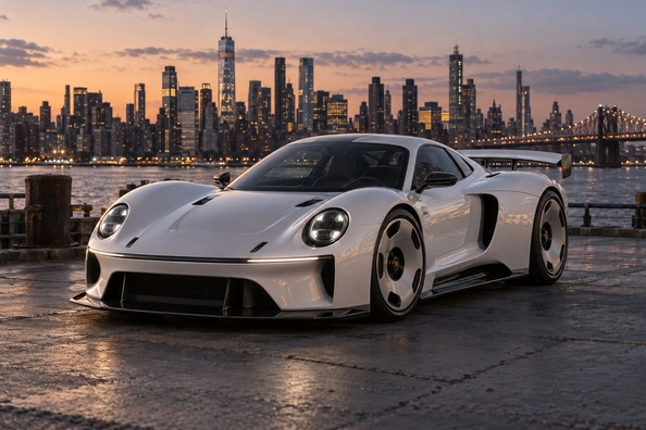 Porsche Mission S: supersamochód z silnikiem centralnym ponad 911 — co pokazało Porsche i co wiadomo o silniku Zdjęcie 2