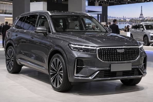 Geely Monjaro EM-i: hybryda plug-in Geely dla Europy — rywal Skoda Kodiaq Zdjęcie 2