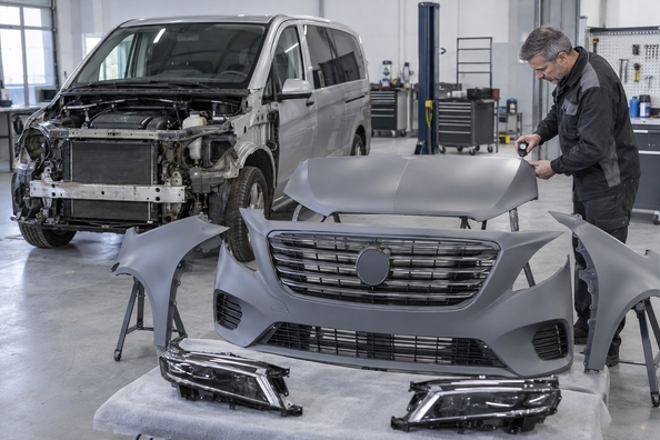 Mercedes Vito/Viano W639 w stylu W447 2025 lub Maybach: lifting „o generację” – co wchodzi w skład Zdjęcie 1
