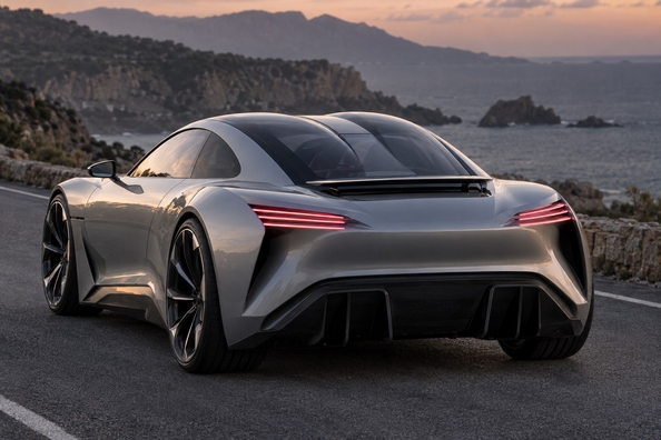 Peugeot RCZ Vision: powrót RCZ z „podwójnym dachem” — elektryczne coupe 500 KM. Czy powstanie wersja seryjna? Zdjęcie 1