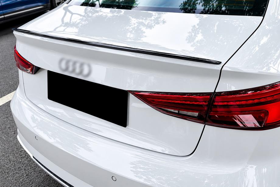 Audi A3 2012-2020 Spoiler S-Style (do SD, czarny połysk) Zdjęcia 1