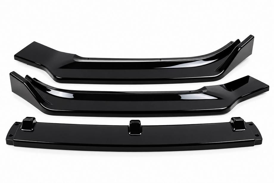 Audi A4 B9 2015-2024 Dokładka lip przedniego zderzaka (do S-Line 2015-2019, ABS) Zdjęcia 1