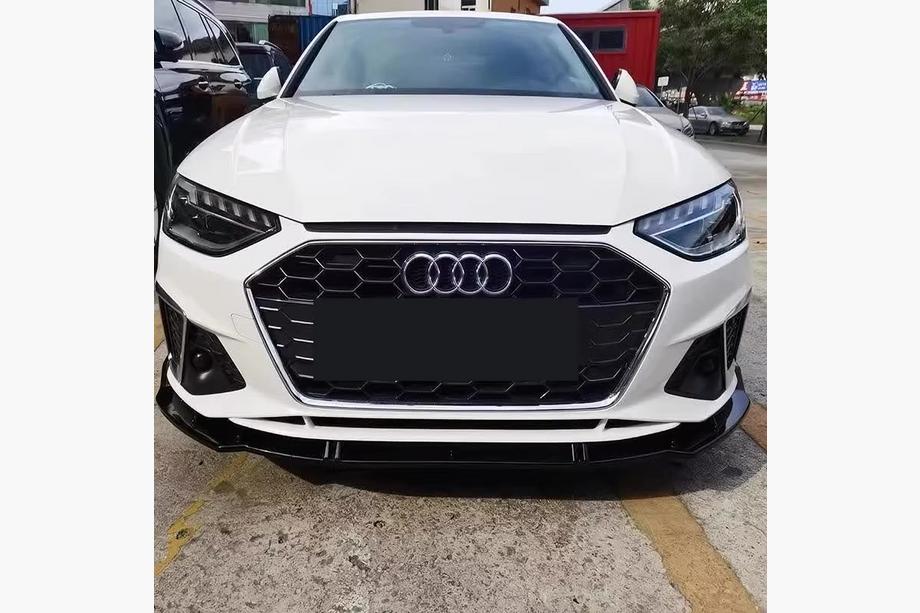 Audi A4 B9 2015-2024 Dokładka zderzaka przedniego (lip) (do S-Line 2019-2024, ABS) Zdjęcia 2