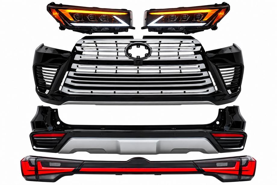 Toyota Highlander 2013-2019 Komplet body kitu w stylu LX600 Zdjęcia 1