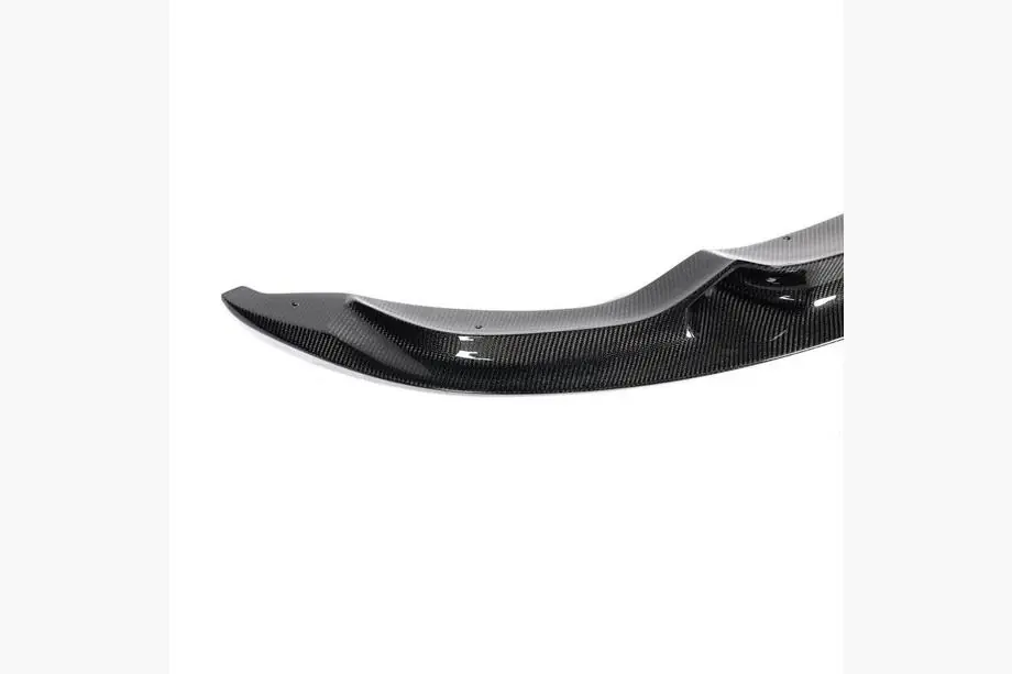 BMW 3 Series F30/F31 2012-2019 Nakładka na przedni zderzak Lip V14 do F80, Carbon Zdjęcia 8