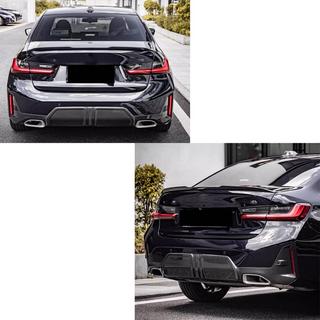 Dyfuzor tylnego zderzaka (do G20 2022+, karbon) BMW 3 Series G20/G21 2018- zdjęcia 2