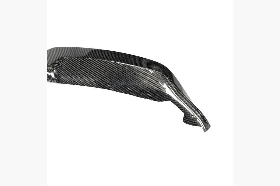 BMW 2 Series G42 2021- Dokładka przedniego zderzaka Lip V3 (do G87, karbon) Zdjęcia 6