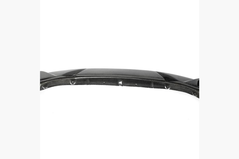 BMW 2 Series G42 2021- Dokładka przedniego zderzaka Lip V3 (do G87, karbon) Zdjęcia 8