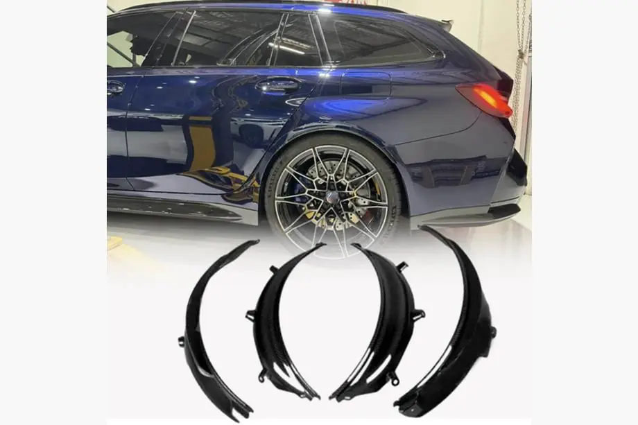BMW 3 Series G20/G21 2018- Nakładki na nadkola (do G80/G81, carbon) Zdjęcia 1