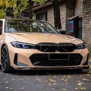 Dokładka przedniego zderzaka Lip V5 (do M-Sport 2022+, karbon) BMW 3 Series G20/G21 2018- zdjęcia 1