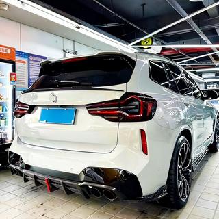Dyfuzor tylnego zderzaka (do F97, carbon) BMW X3 G01 2018- zdjęcia 2