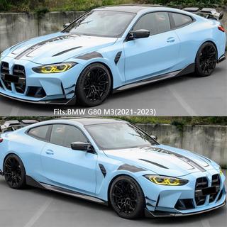 Splitter przedniego zderzaka Lip V12 (do G80, karbon) BMW 3 Series G20/G21 2018- zdjęcia 2