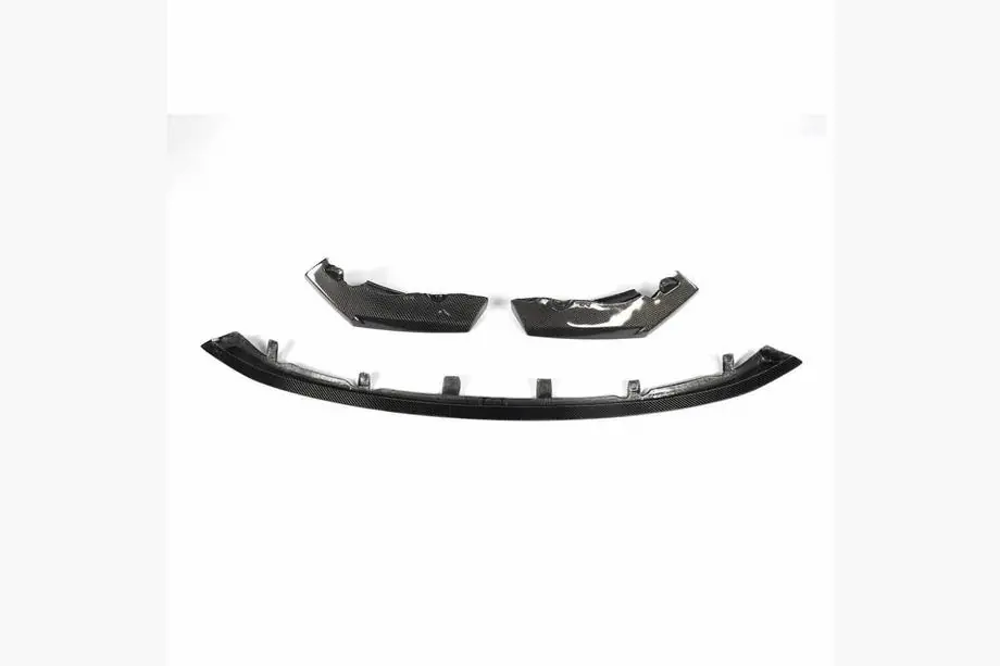 BMW 3 Series G20/G21 2018- Splitter przedniego zderzaka Lip V12 (do G80, karbon) Zdjęcia 6
