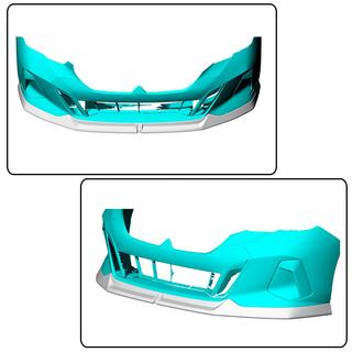 Nakładka na przedni zderzak Lip V2 do M-Sport, Carbon BMW 5/i5 Series G60/G60E/G61 2023- zdjęcia 2