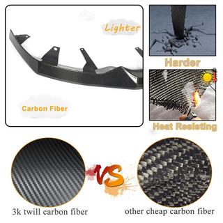 Nakładka na przedni zderzak Lip V2 do M-Sport, Carbon BMW 5/i5 Series G60/G60E/G61 2023- zdjęcia 3