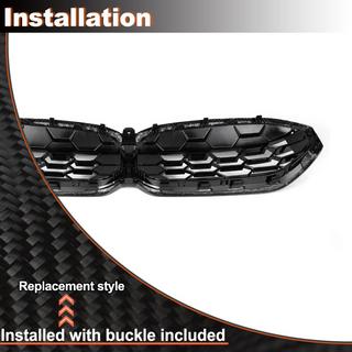 Grille nerki Diamond Carbon (2022+) zdjęcia 4
