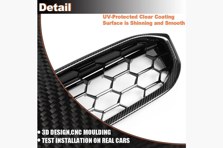 BMW 3 Series G20/G21 2018- Grille nerki Diamond Carbon (2022+) Zdjęcia 7