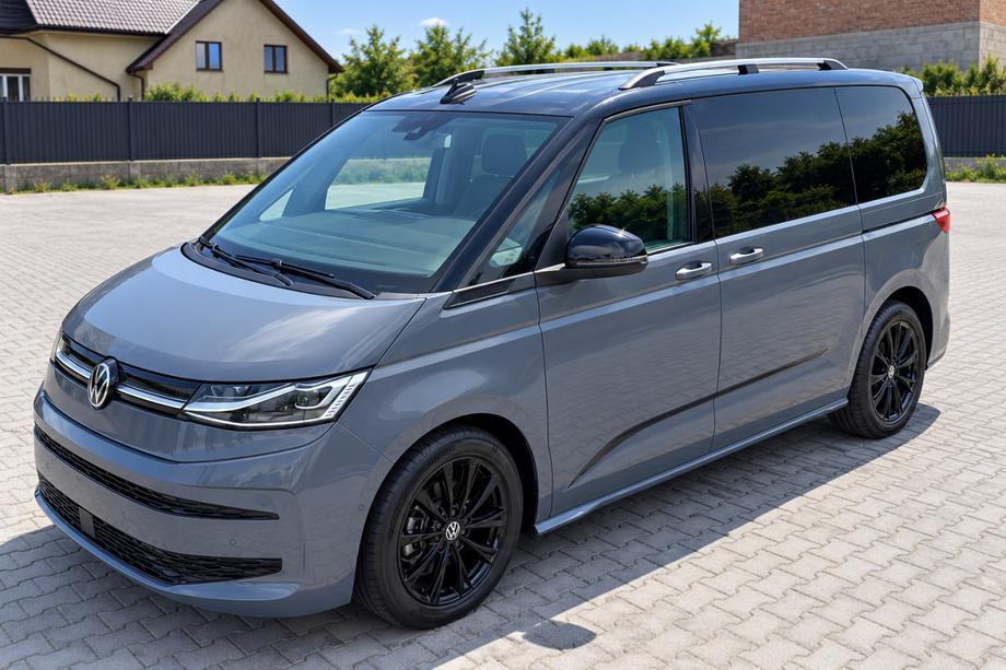 Volkswagen T7 2021- Relingi Dachowe Chromowane Zdjęcia 5