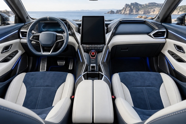 Omoda X: „terenowy” crossover w stylu 4×4 — prześwit 200 mm, bród 700 mm i wnętrze w stylu Lamborghini Zdjęcie 1