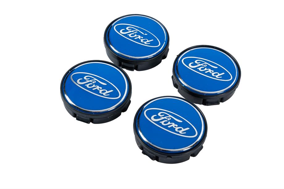 Ford Zaślepki do felg 59/55 mm, niebieskie (4 szt.) Zdjęcia 2
