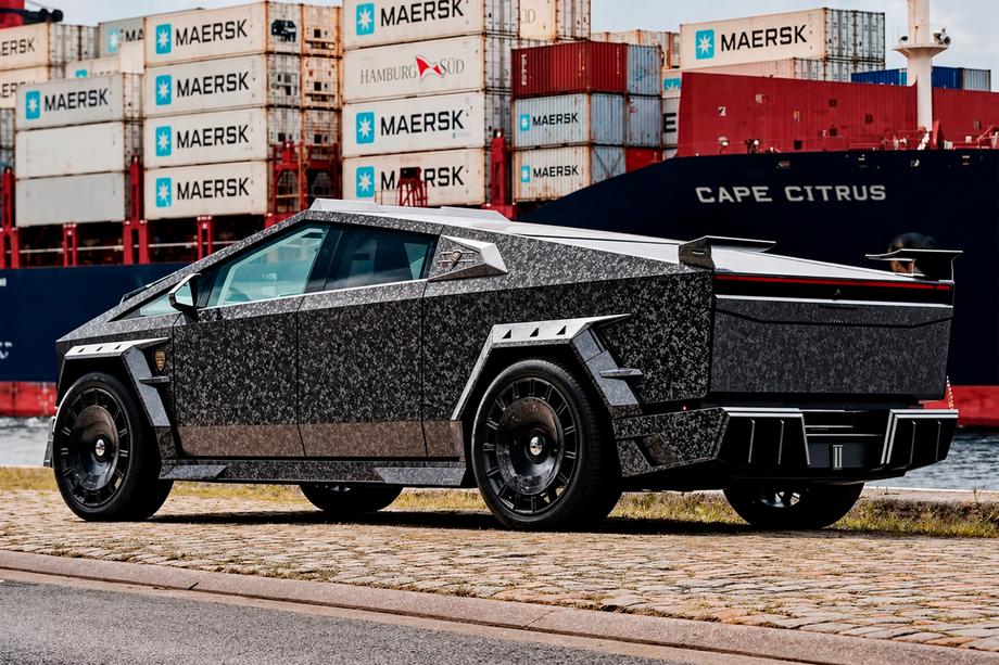 Tesla Cybertruck 2023- Zestaw body kit MNSR Carbon Zdjęcia 2