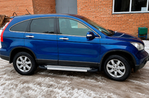 Honda CRV 2007-2011 Progi Boczné Allmond Grey (2 szt., Aluminium) zdjęcia 3