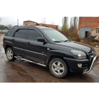 Rury Boczne (2 szt., Stal Nierdzewna) Kia Sportage 2004-2010 zdjęcia 3