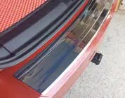 Fiat Freemont 2011-2016 Nakładka na tylny zderzak Carmos Stal Nierdzewna zdjęcia 2