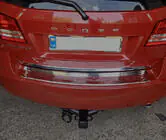 Fiat Freemont 2011-2016 Nakładka na tylny zderzak Carmos Stal Nierdzewna zdjęcia 1