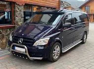 Mercedes Vito W639 2004-2014 Daszek na przednia szybe (czarny polysk, 5mm) zdjęcia 3
