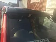 Mercedes Vito W639 2004-2014 Daszek na przednia szybe (czarny polysk, 5mm) zdjęcia 8