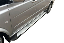 Mercedes Vito/V-class W447 2014- Progi boczne Allmond Grey (2 szt., aluminium) zdjęcia 1