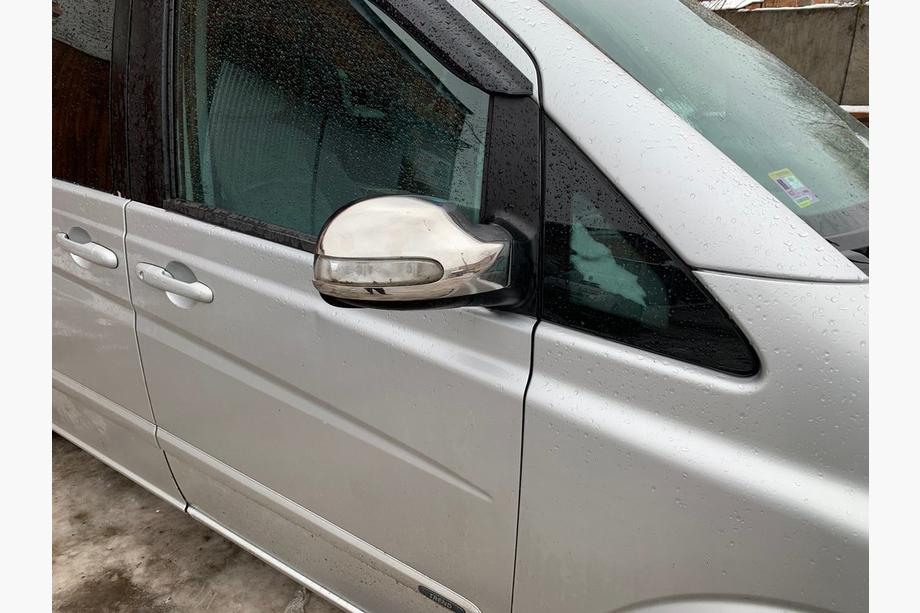 Mercedes Viano 2004-2014 Nakładki na Lusterka Stal Nierdzewna (2004-2010, Viano, 2 szt) Zdjęcia 3