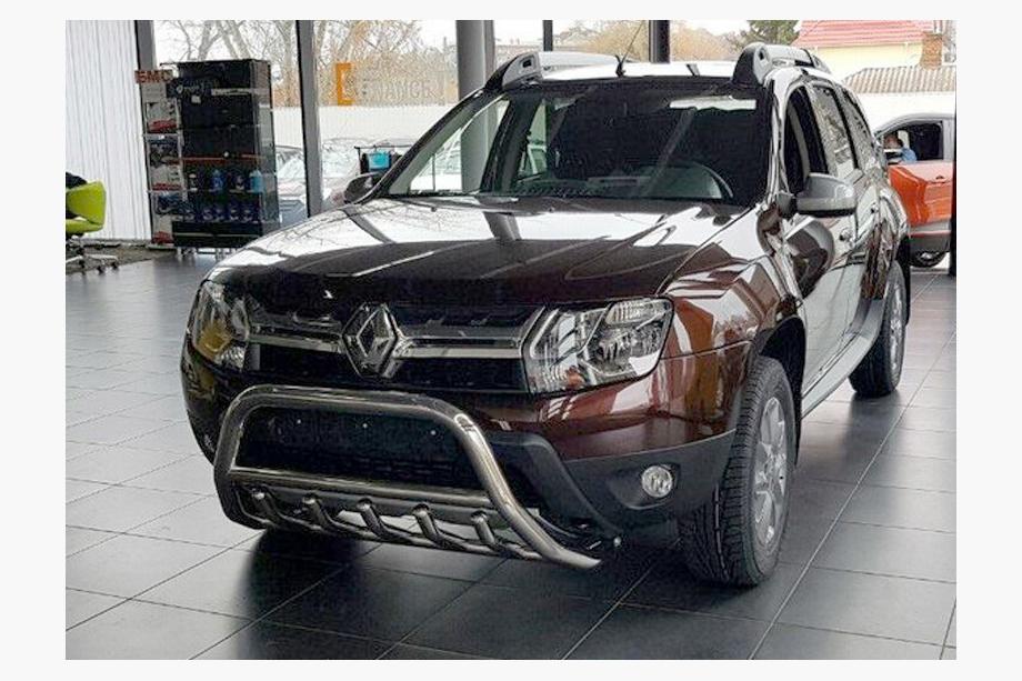 Dacia Duster 2008-2018 Pałąk przedni bez napisu WT003 (stal nierdzewna) Zdjęcia 7